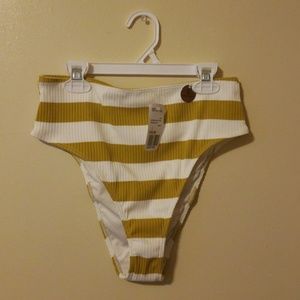 Forever 21 high waisted swim bottoms